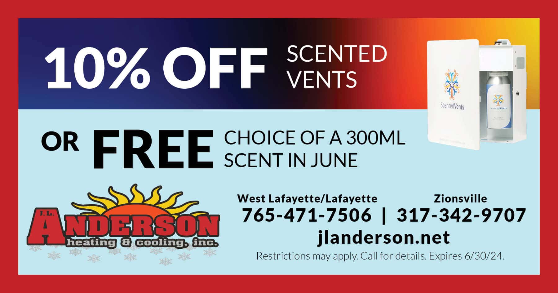 Promotions HVAC Savings, Specials Heating & Cooling
